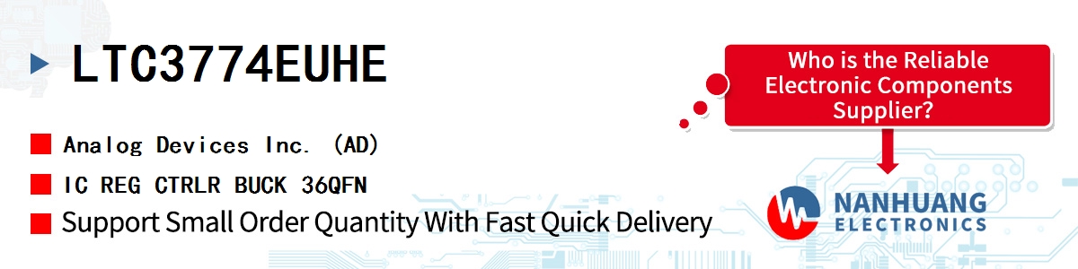 LTC3774EUHE ADI IC REG CTRLR BUCK 36QFN
