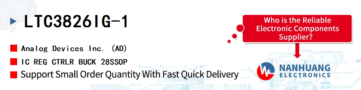 LTC3826IG-1 ADI IC REG CTRLR BUCK 28SSOP