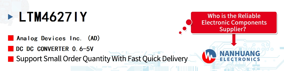 LTM4627IY ADI DC DC CONVERTER 0.6-5V