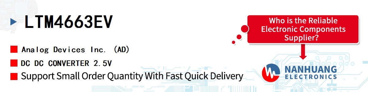 LTM4663EV ADI DC DC CONVERTER 2.5V