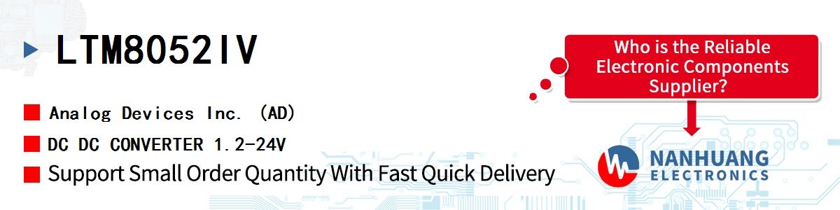 LTM8052IV ADI DC DC CONVERTER 1.2-24V