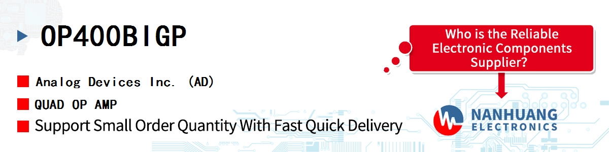 OP400BIGP ADI QUAD OP AMP