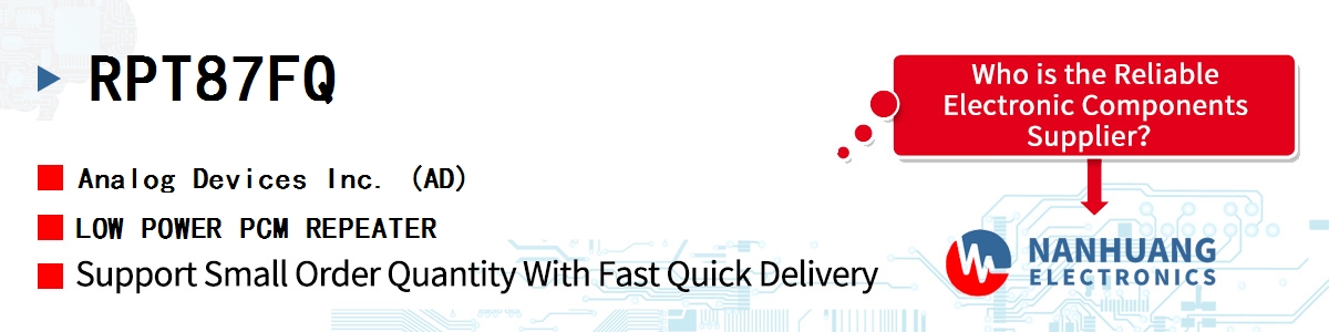 RPT87FQ ADI LOW POWER PCM REPEATER