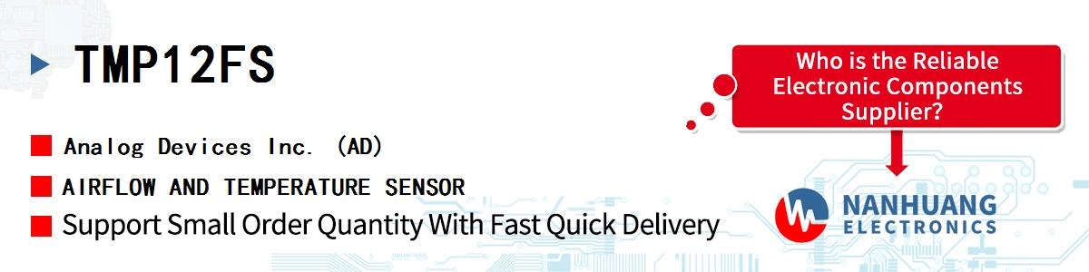 TMP12FS ADI AIRFLOW AND TEMPERATURE SENSOR